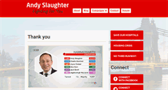 Desktop Screenshot of andyslaughter.co.uk